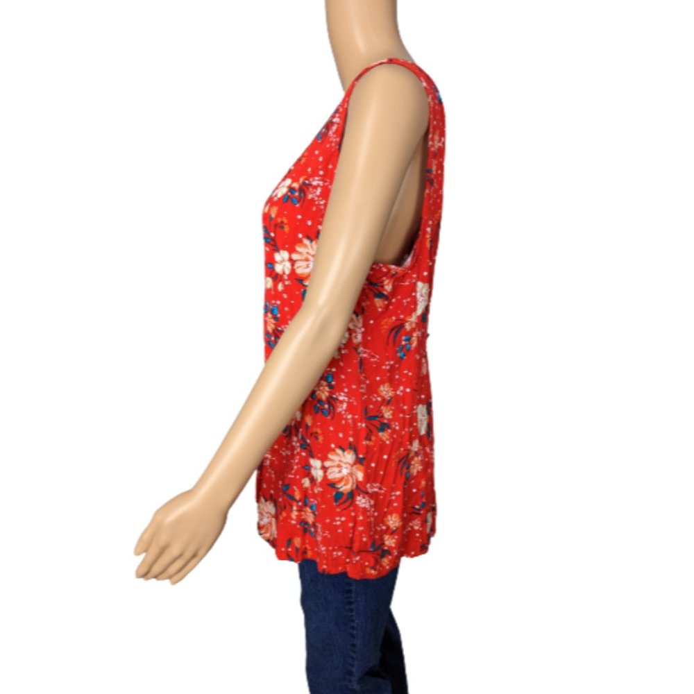 Torrid Fit And Flare Stretch Challis Button-Front… - image 5